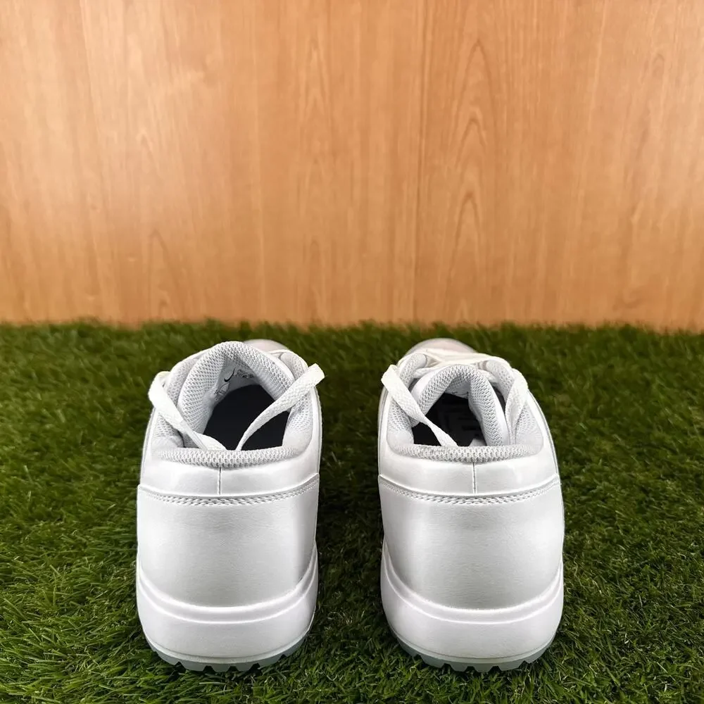 Jordan Nu Retro 1 Low Golf White Pure Platinum Golf Shoes FZ4153-100 Mens Size 8